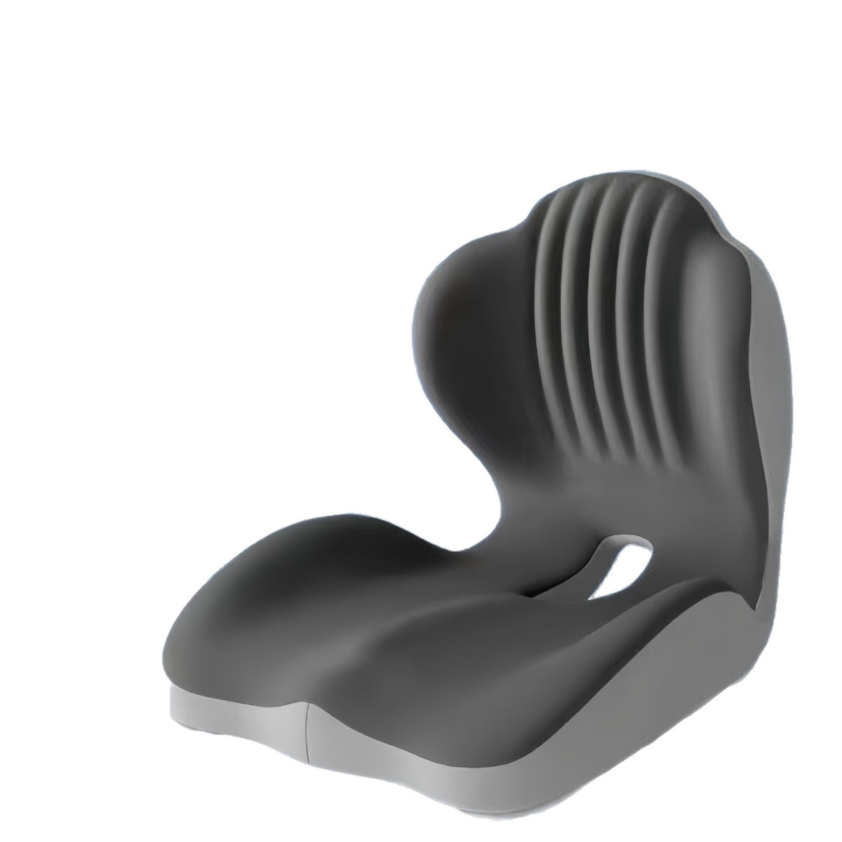 Seat cushion and backrest integrated together
